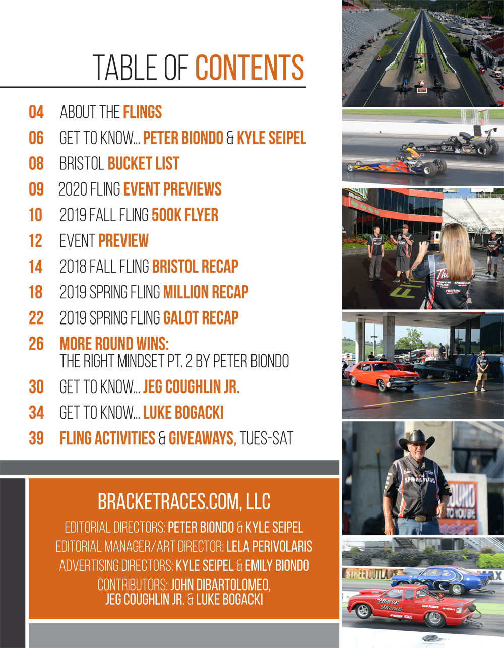 2019 Fall Fling Bristol Racer Guide page 3