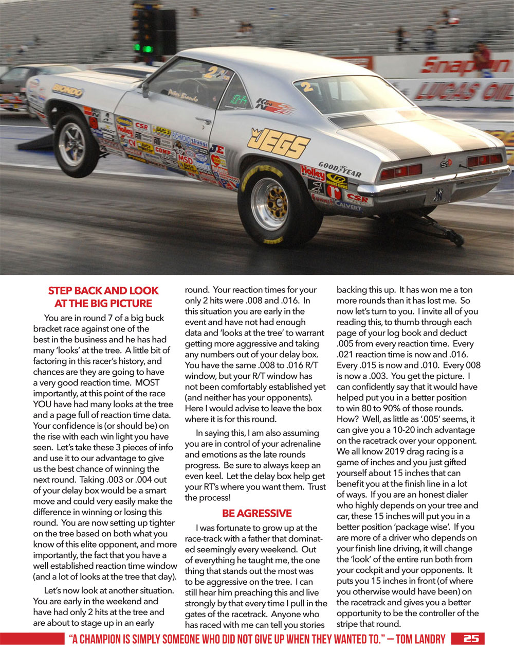 2019 Spring Fling Million Racer Guide page 25