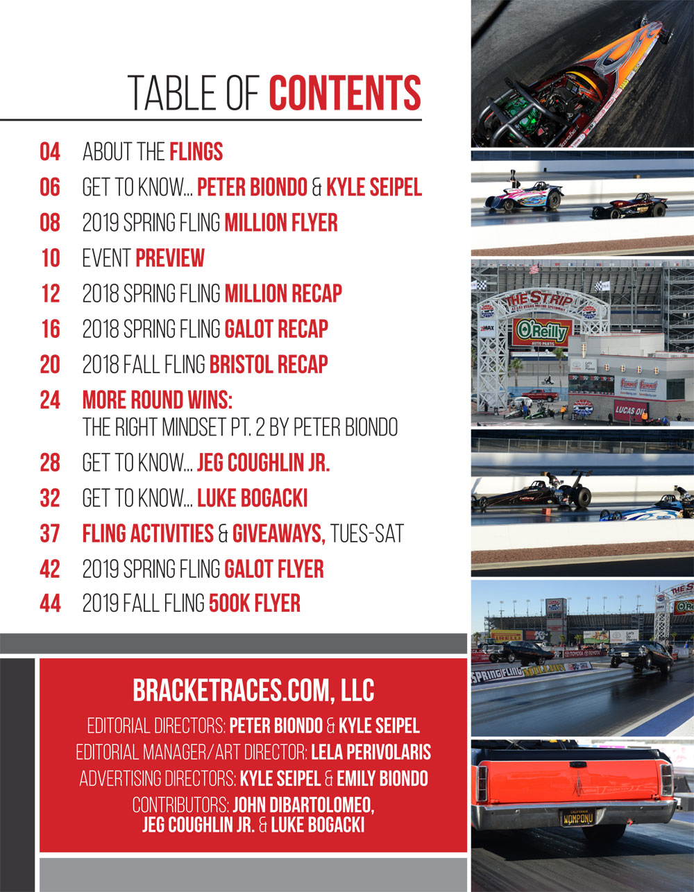 2019 Spring Fling Million Racer Guide page 3