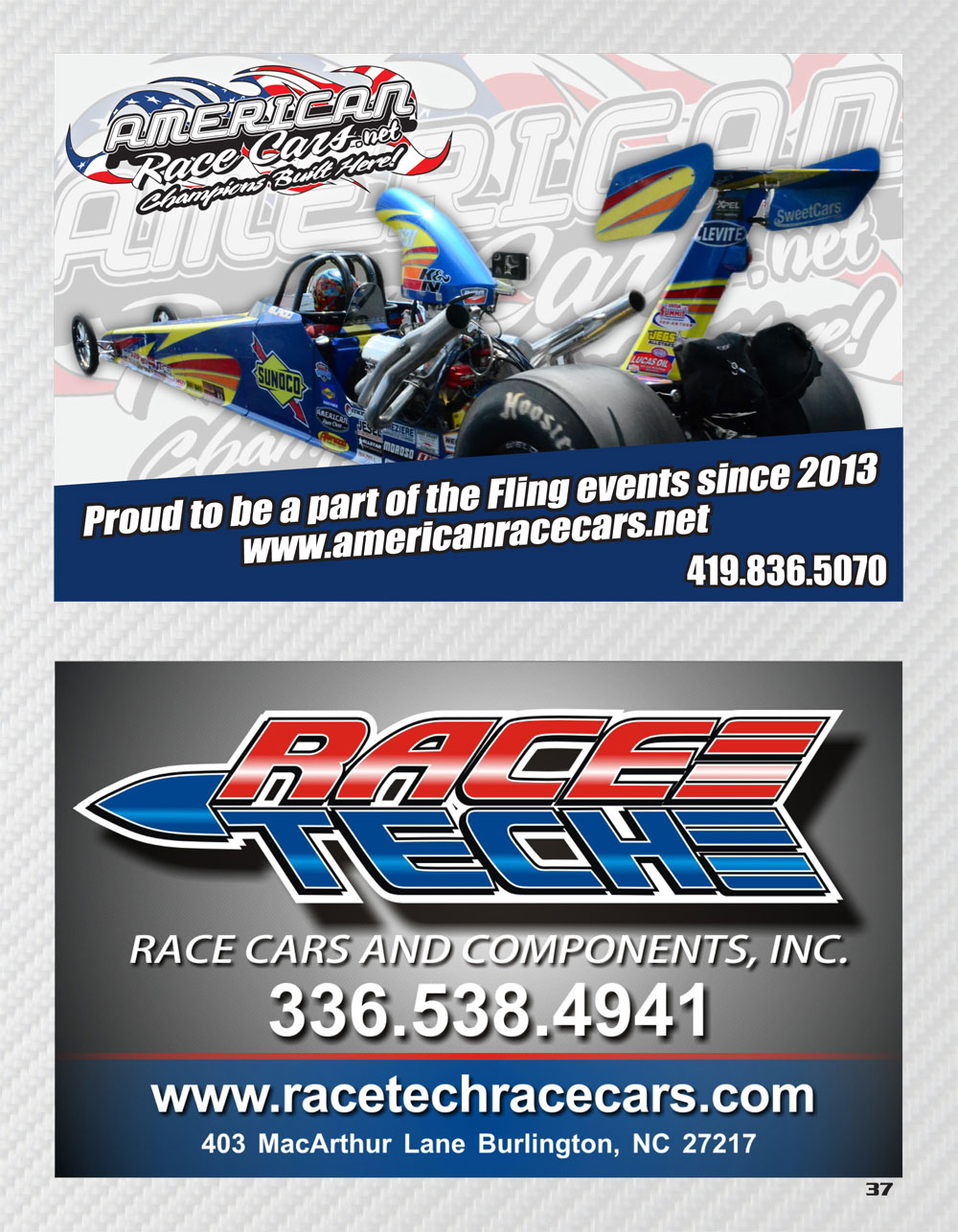 2019 Spring Fling Million Racer Guide page 37
