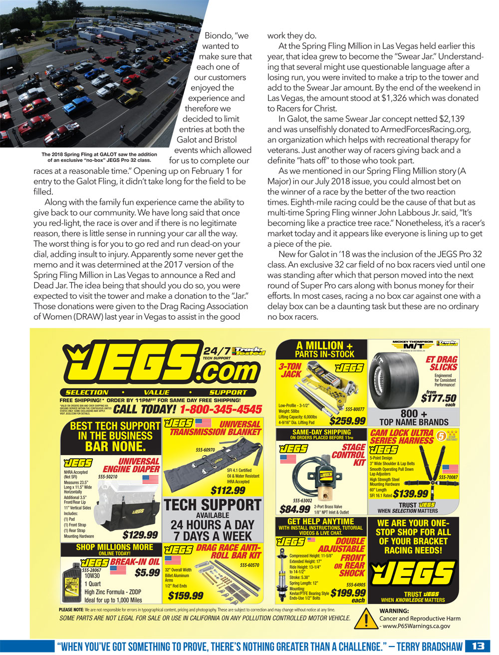 2019 Spring Fling Galot Racer Guide page 13
