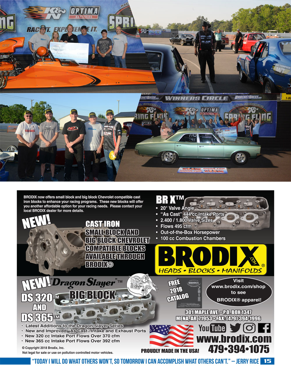 2019 Spring Fling Galot Racer Guide page 15