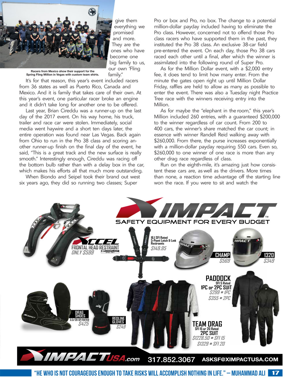 2019 Spring Fling Galot Racer Guide page 17