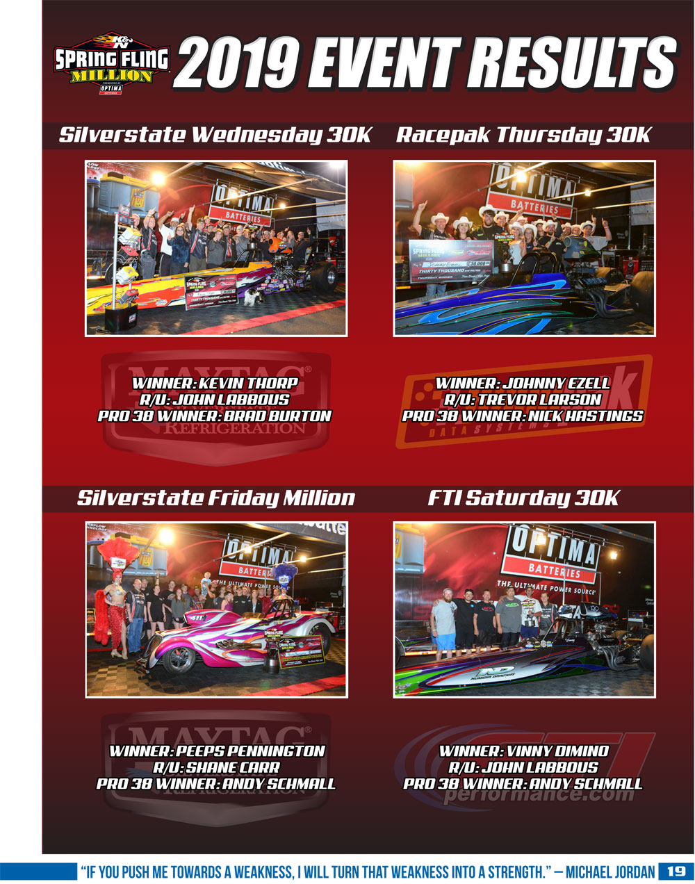 2019 Spring Fling Galot Racer Guide page 19