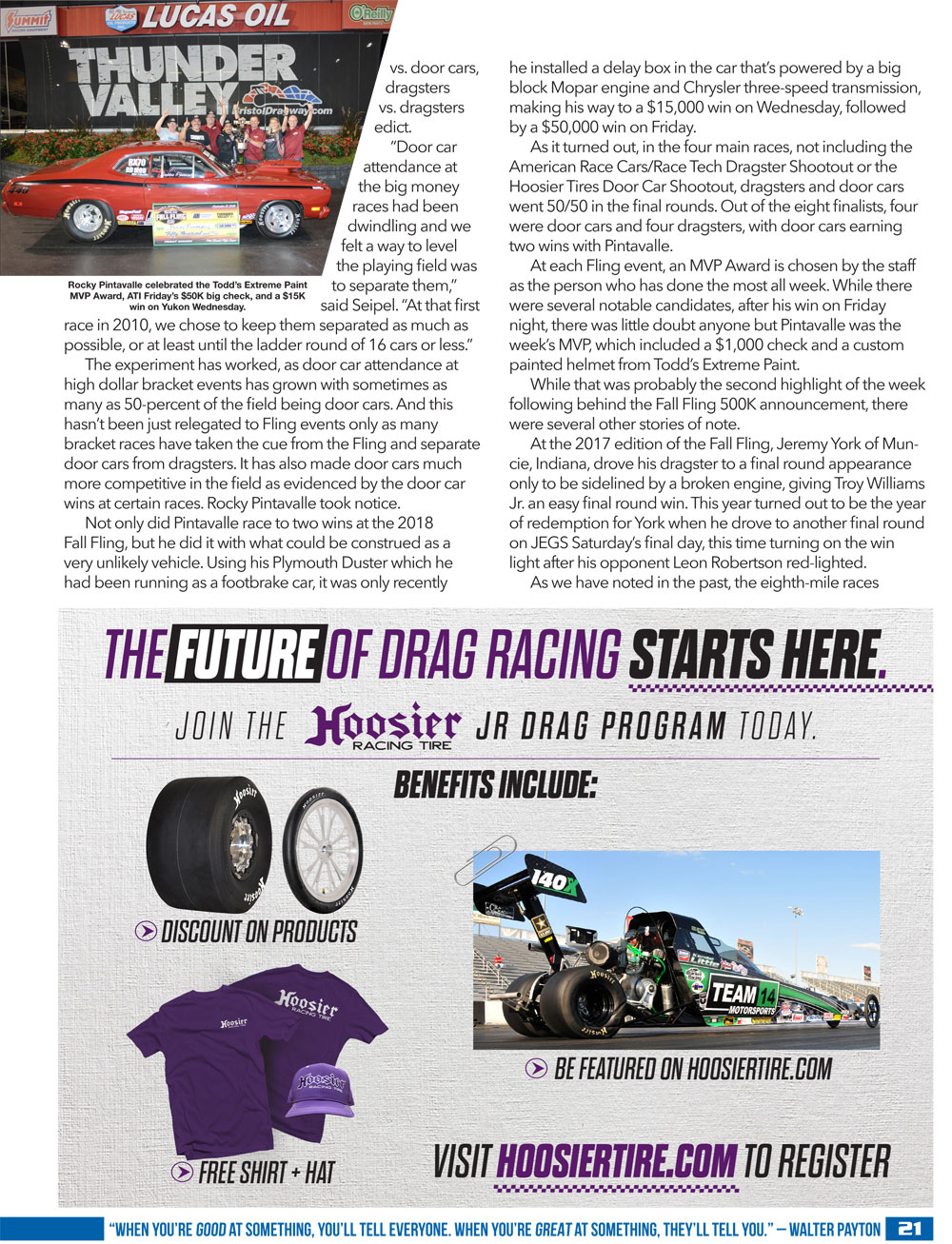 2019 Spring Fling Galot Racer Guide page 21