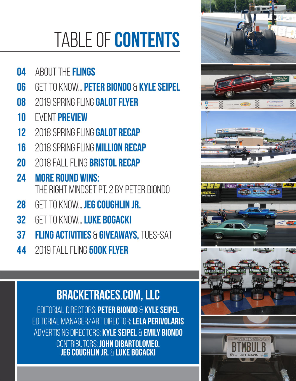 2019 Spring Fling Galot Racer Guide page 3