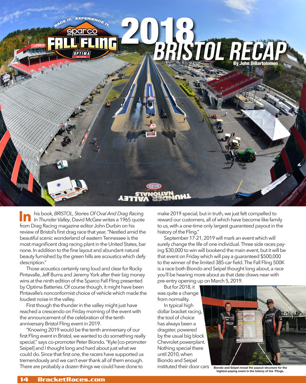2019 Fall Fling Bristol Racer Guide page 14
