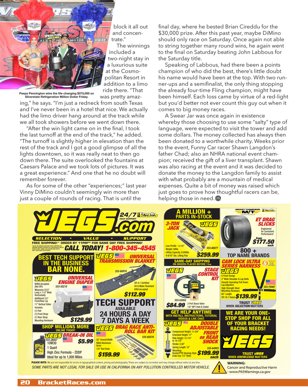 2019 Fall Fling Bristol Racer Guide page 20