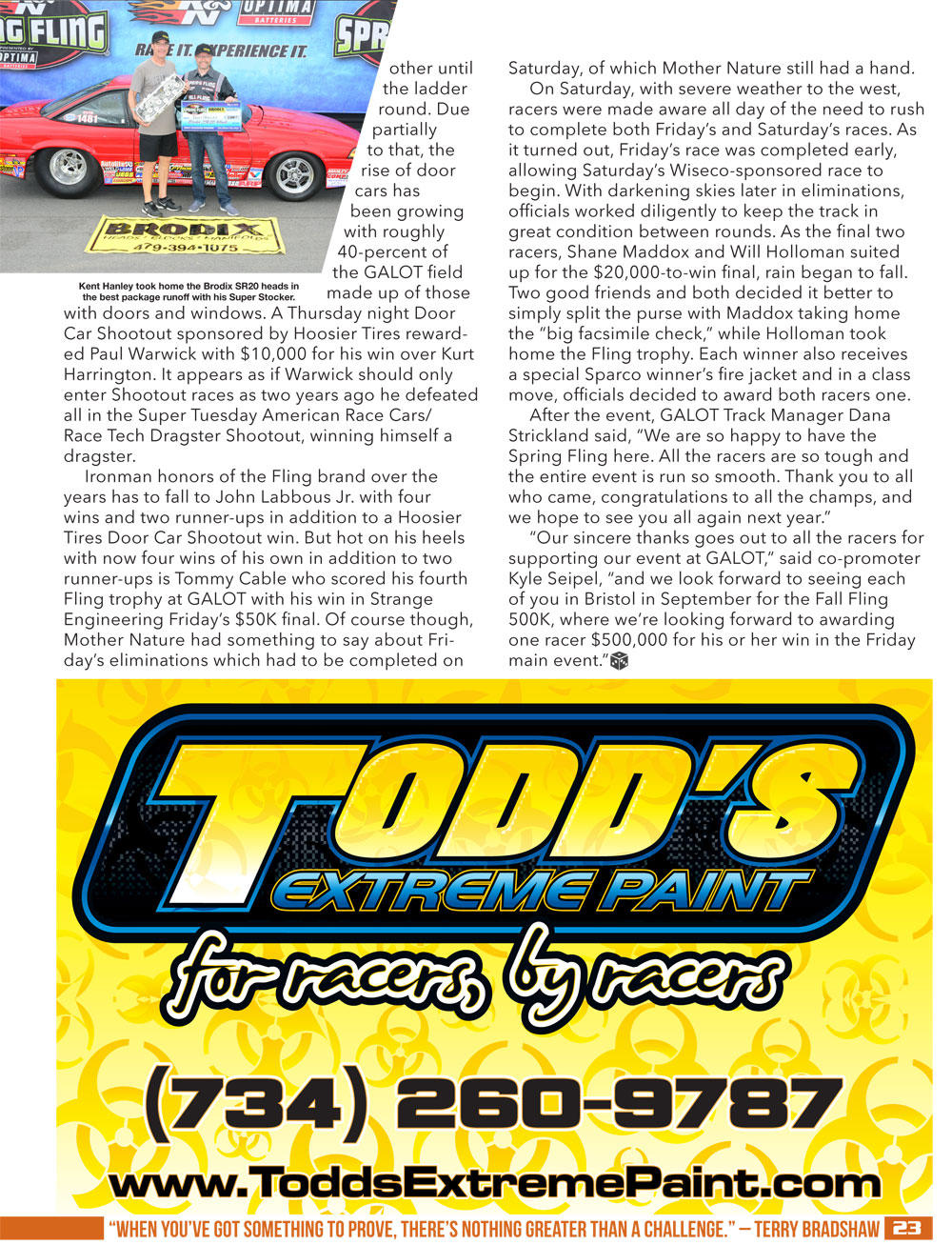 2019 Fall Fling Bristol Racer Guide page 23