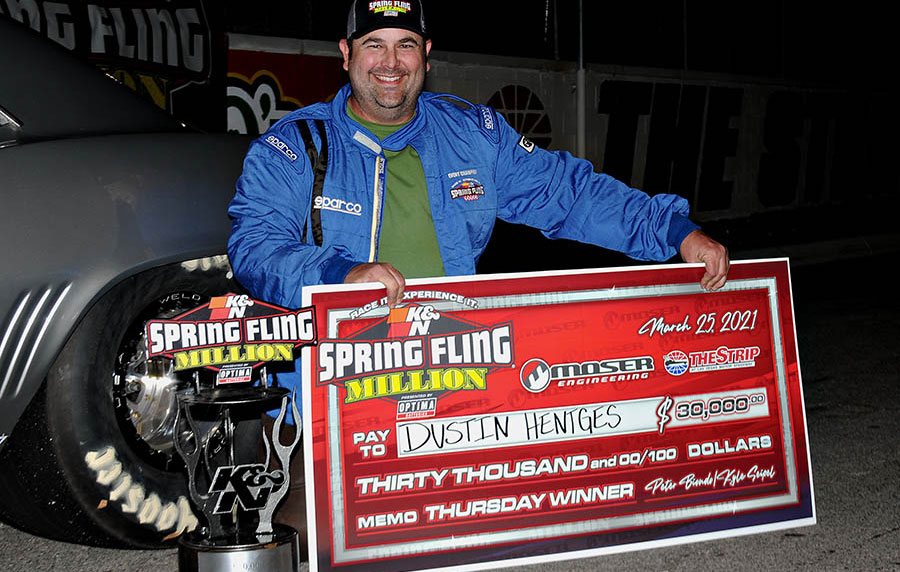 2021 Spring Fling Million Thursday Winner