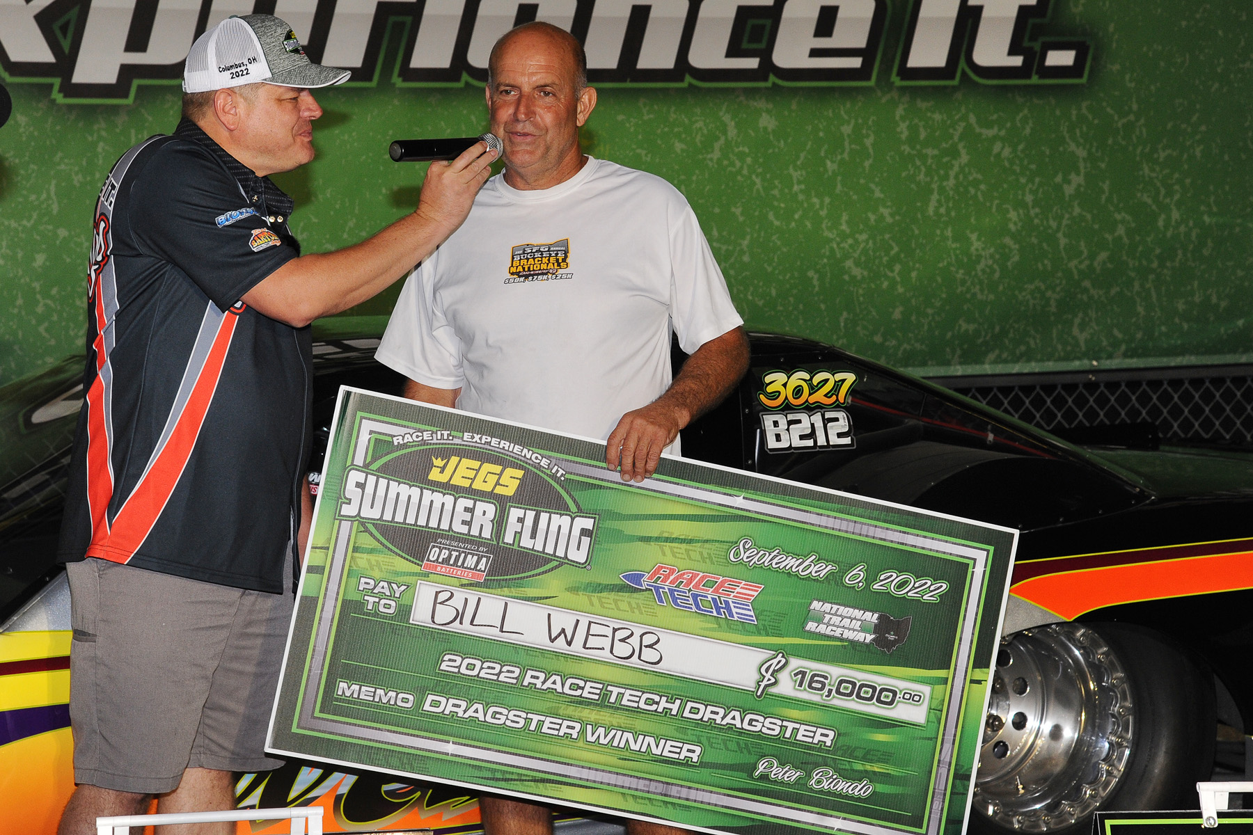 2022 Summer Fling Tuesday Winner Bill Webb