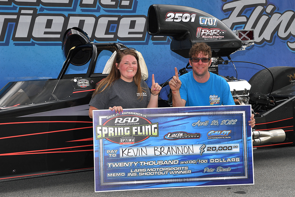 2022 Spring Fling Galot Tuesday Winner Kevin Brannon