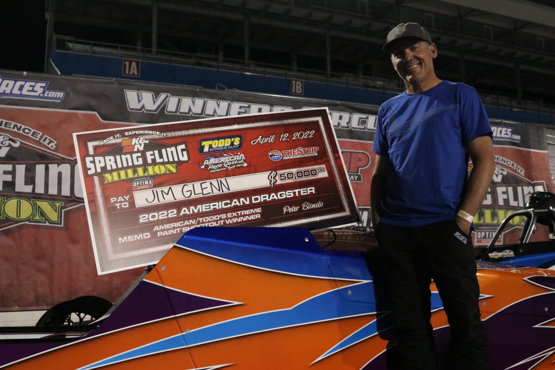 2022 Spring Fling Million Tuesday Winner Jim Glenn