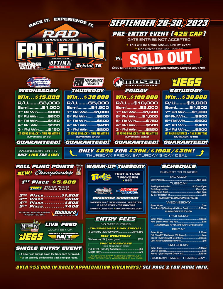 Fall Fling Bristol 2023 Event Flyer Page 1