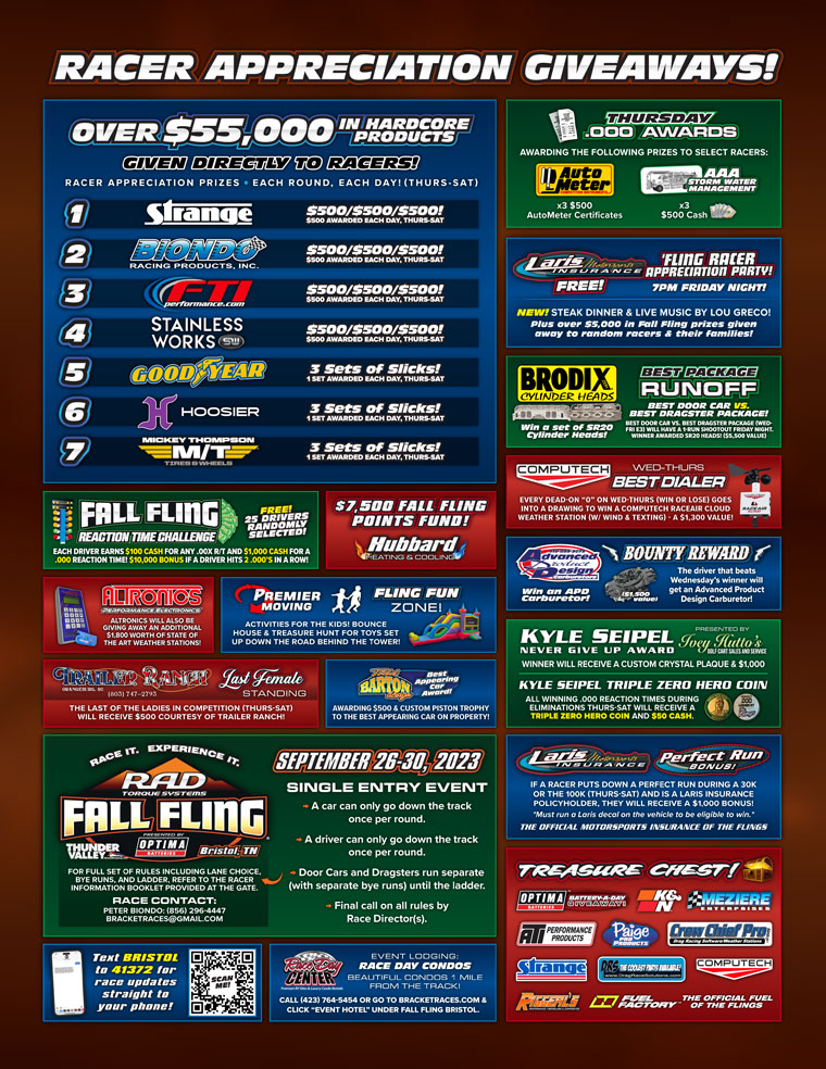 Fall Fling Bristol 2023 Event Flyer Page 2