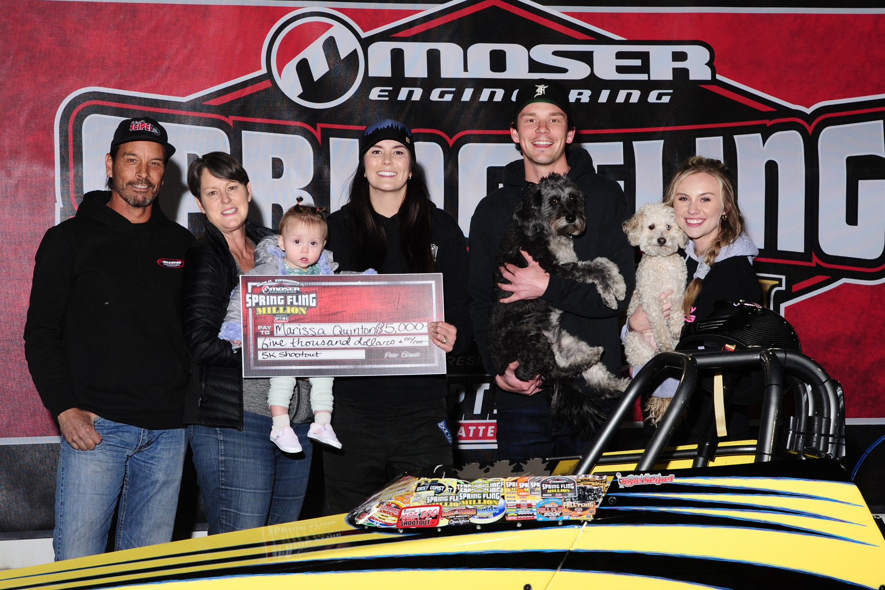 Marissa Quinton 32-car consolation shootout winner