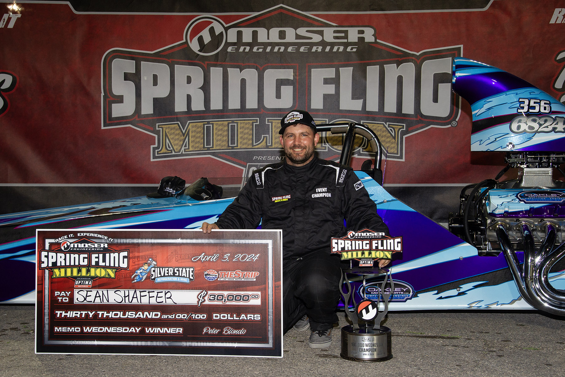 Spring Fling Million Wednesday Winner Sean Shaffer