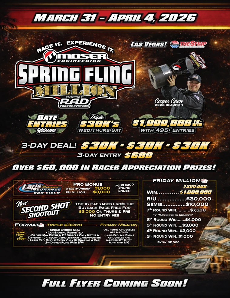 Spring Fling Million