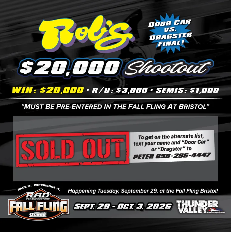 Bristol Shootout Flyer