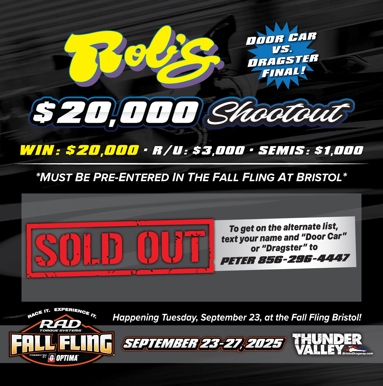 Bristol 32-car shootout