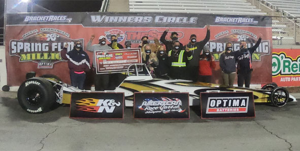 CORY GULITTI WINS AMERICAN DRAGSTER SHOOTOUT AT THE SPRING FLING MILLION